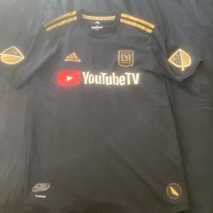 Los Angeles Football Club Adidas Jersey 2018 LAFC Black Climacool S